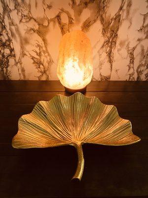 Pink Salt Lamp and Tray