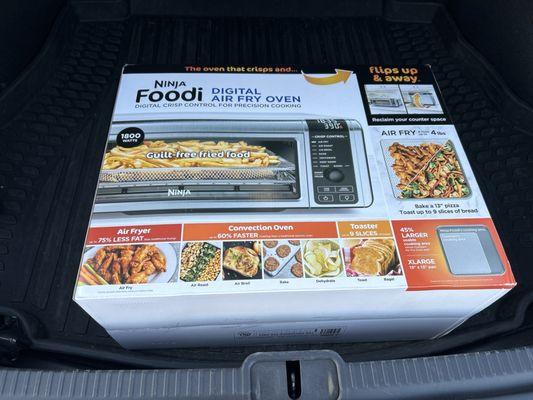 5/27/24 Finally got my Ninja Foodie Digital air fryer, only paid $15.35