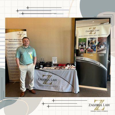 A weekend well spent for our attorney McFarland at the GACDL Spring Seminar, making connections and representing The Zagoria Law Firm!