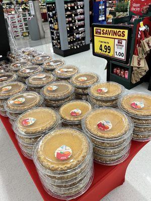 Thanksgiving pies