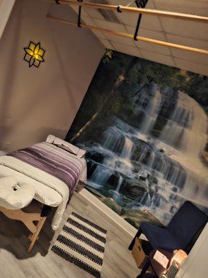 One of the amazing massage rooms at the Hinesville Day Spa!