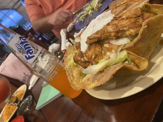 Fajita Salad Chicken Salad