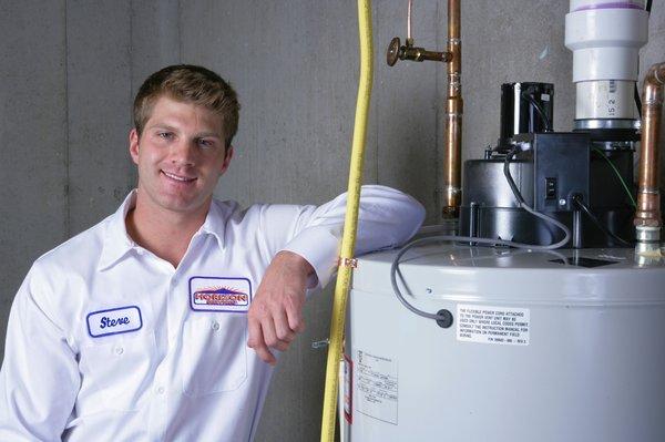 We professional repair or replace residential water heaters.