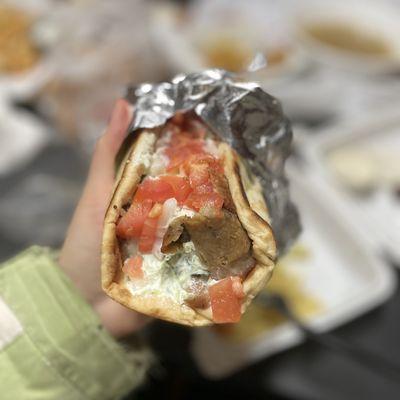 The gyro from Gyros Plate