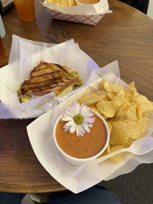 The Cuban and Tomato Bisque