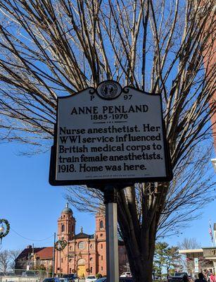 Anne Penland Historical Marker