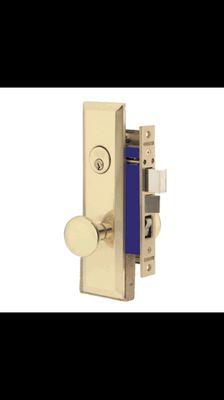 Mortise lock set