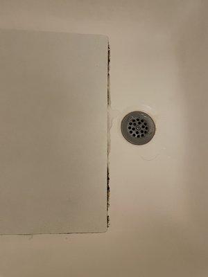 Mold in bathtub