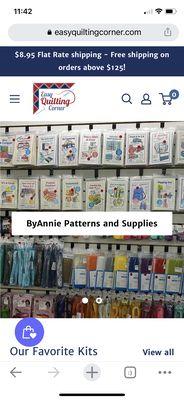 ByAnnie bags supplies