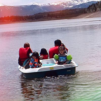 Take our peddle boat up to the lake! Only 12 miles away, free if you are a guest of the Serenity House.