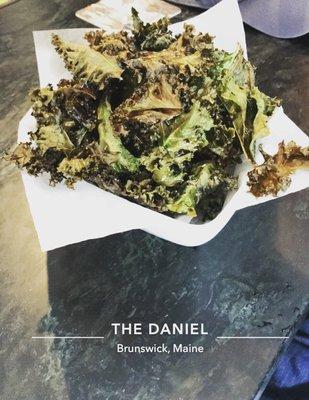 Perfectly seasoned Kale Chips