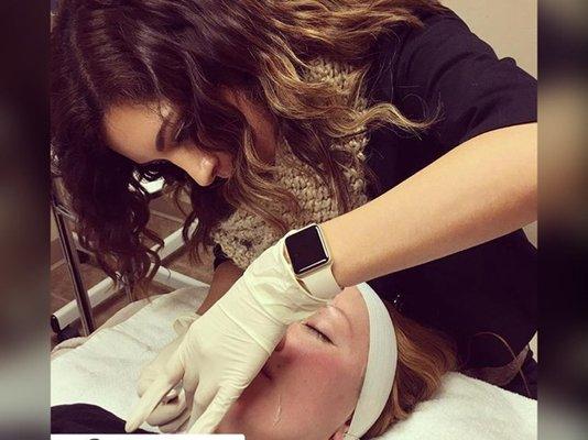 Dermablading, skin care treatment