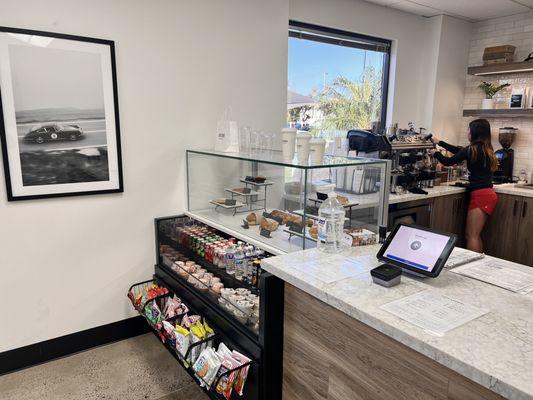 Front counter - yummy baked goods