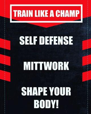 Train like a champion