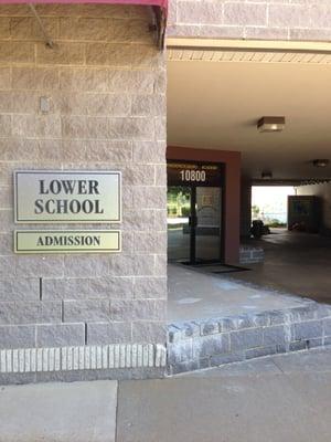 The Admission Office is located inside the Lower School at 10800 Academy Drive.