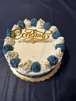 Graduation chocolate cake