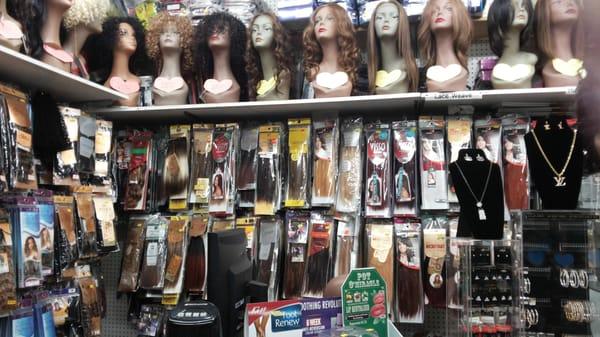 Wigs and hair