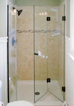 Oh My Gorgeous Bi-fold shower enclosure for the tight spots