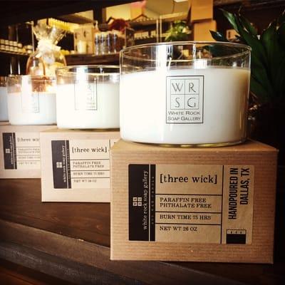 Three Wick Candles