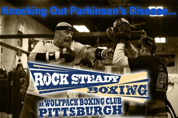 Offering non-contact boxing programs for those diagnosed with Parkinson's Disease!  We are Rock Steady Boxing Certified