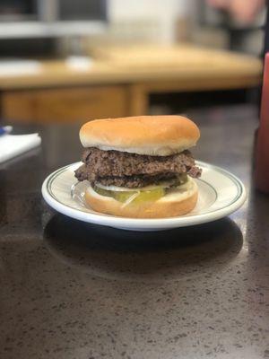 Double cheeseburger ($6.20)