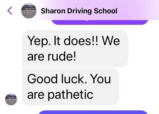 A Sharon Driving School