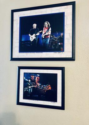 Rush- Alex Lifeson , Geddy Lee and Neil Peart