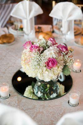 Low vase centerpieces 61716