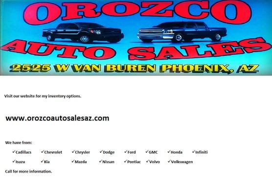 Orozco Auto Sales