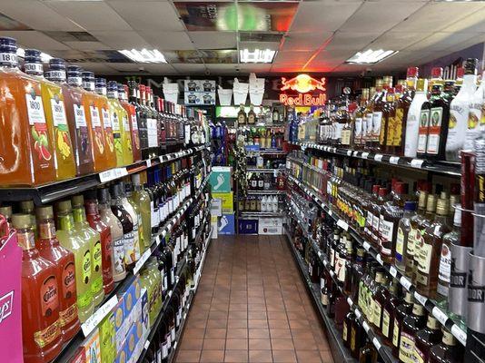 A Portion of the Wine and Liquor Sales Area