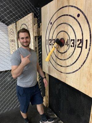 My first bullseye