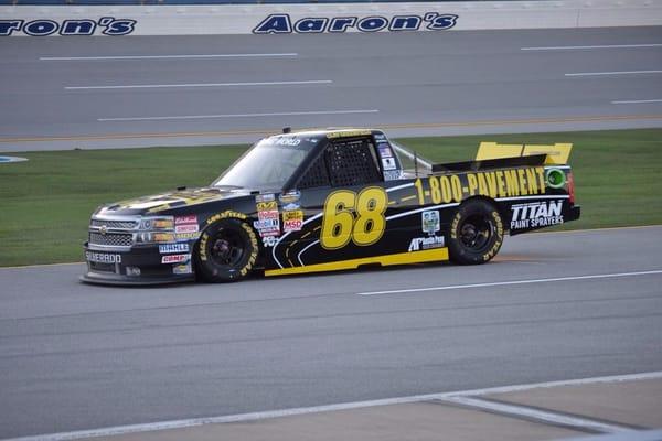 U.S. Pavement sponsored Talladega race car