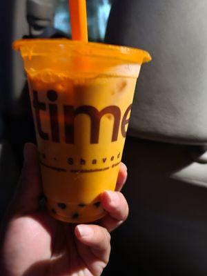 Thai tea milk tea