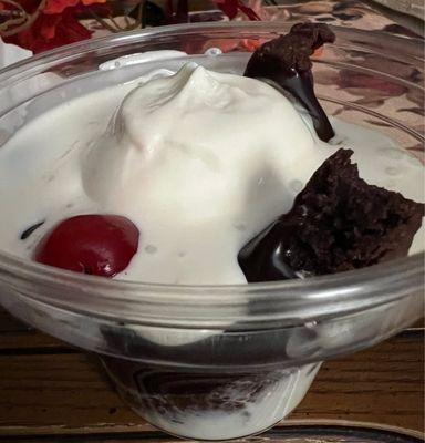 Stolen Brownie Sundae