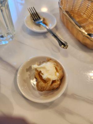 They now have cream puffs. Made fresh. I found out they also make their breads fresh