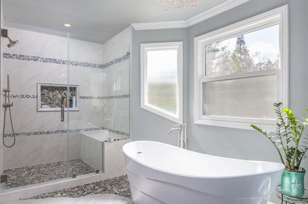 Master bath remodel