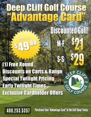 2016 Advantage Membership. Best deal in the South Bay.