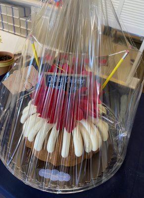 10 inch Decorated Lemon Bundt Cake