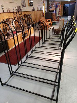 Made in New York State wood racks . $80 / $120/ $160 
Well built . You wont be disappointed with the quality