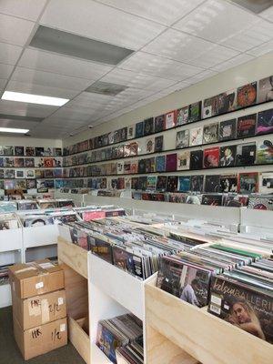 Great selection of new and used records