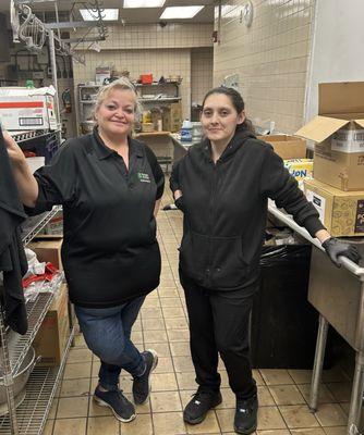 Our hardworking and friendly Kitchen staff who make all our delicious meals for our unhoused residents