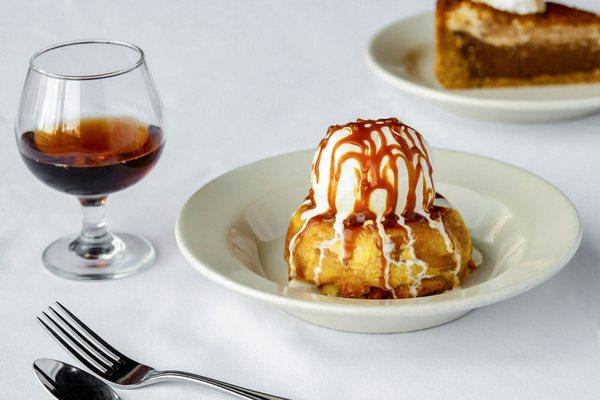 Bourbon bread pudding