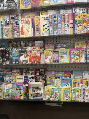 Magazines and crosswords