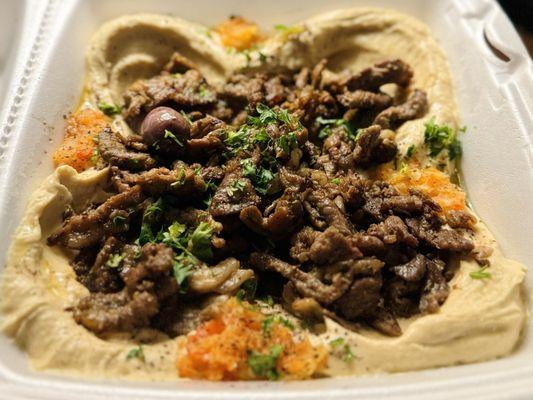 Lamb and Hummus