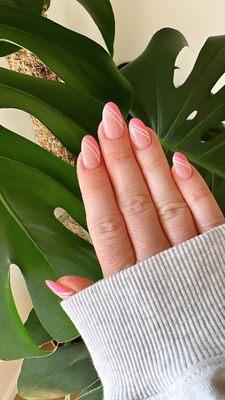 Acrylic almond nails