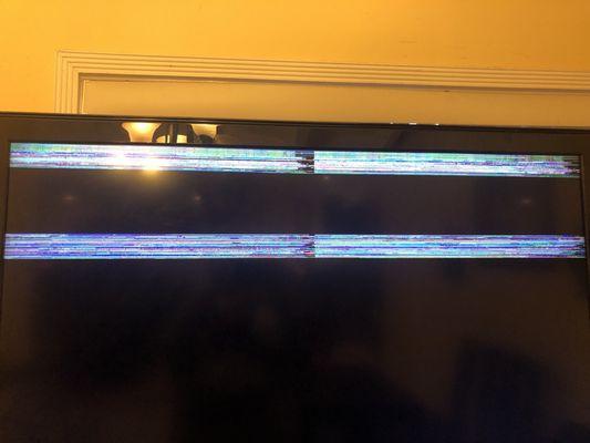 I would like to inquire how much repair my flat screen TV. Pls see attached pic. Thank u!