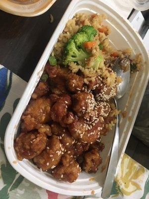 Sesame chicken