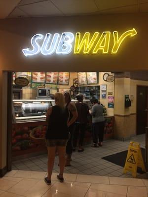 This is the BEST subway in Las Vegas.  Hands down!