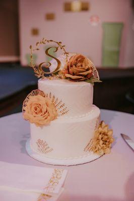 Carolina Cupcakery worked with my small wedding budget. I was still able to get the delicious, tiered cake I was dreaming of!