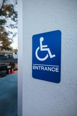 Our facility is ADA Accessible.